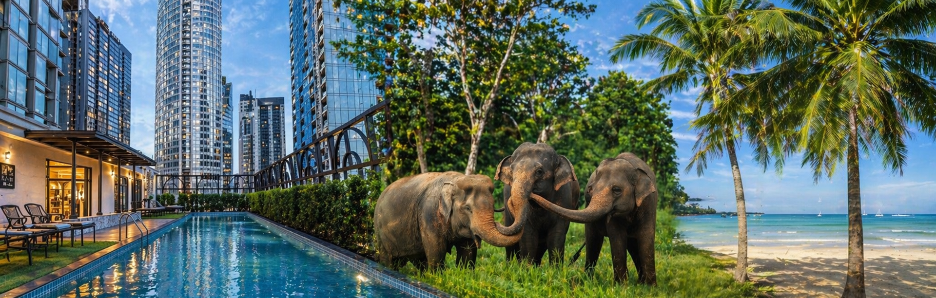 Bangkok, Elephant Hills & Kamala, Phuket